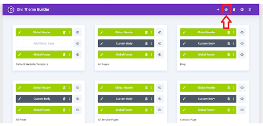 Save your customized template configurations by saving a Template Set in Divi, enabling efficient reuse and consistent design across various pages or sections of your WordPress website.