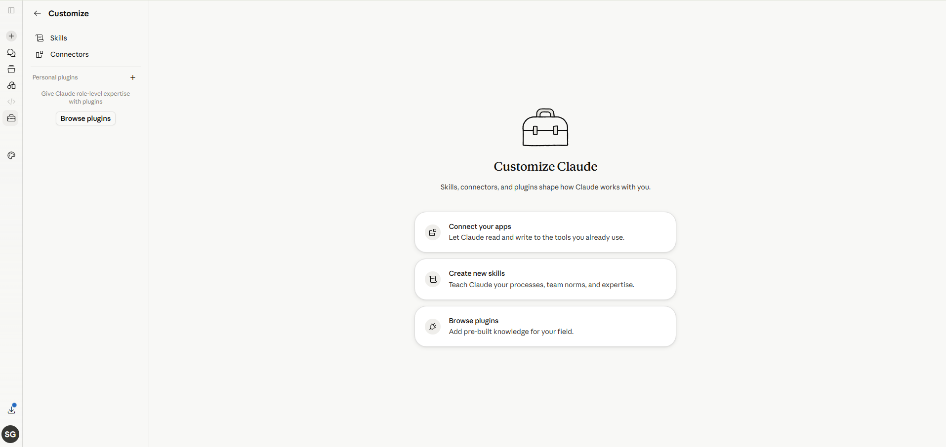 Go to Connectors